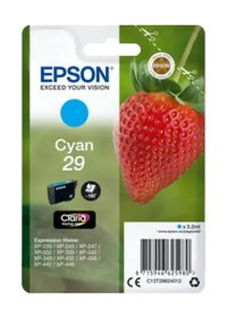 CARTUCHO TINTA ORIGINAL EPSON CIAN Nº29 C13T29824012