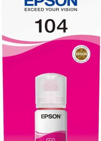 CARTUCHO TINTA ORIGINAL EPSON MAGENTA Nº104 ECOTANK C13T00P