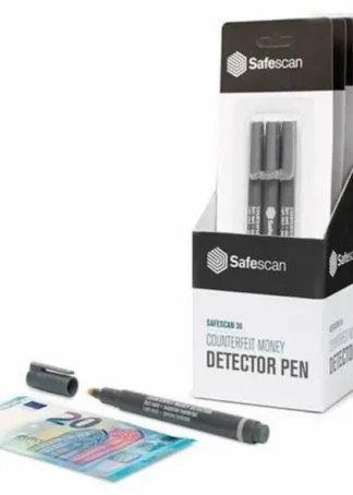 (PACK 10U.) BOLIGRAFO DETECTOR DE BILLETES FALSOS SAFESCAN