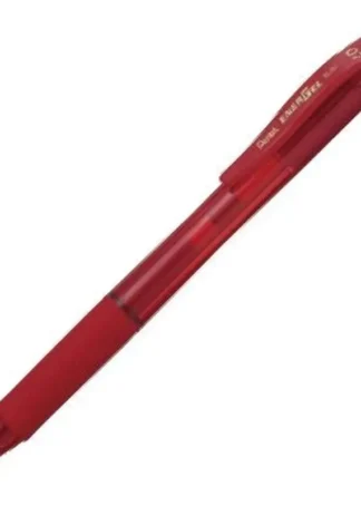 C/12 BOLIGRAFO ENERGEL X 107 COLOR ROJO 0,7MM PENTEL