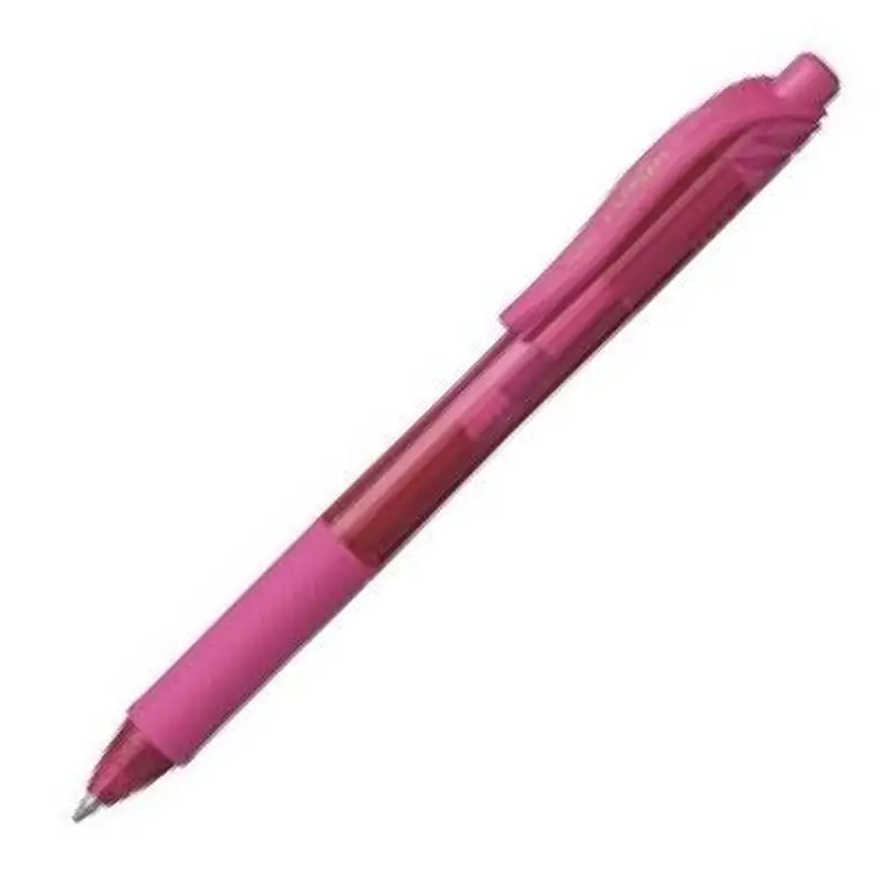 C/12 BOLIGRAFO ENERGEL X 107 COLOR ROSA 0,7MM PENTEL