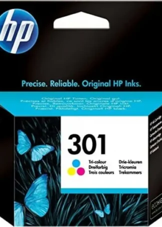 CARTUCHO TINTA ORIGINAL HP 301 TRICOLOR CH562EE