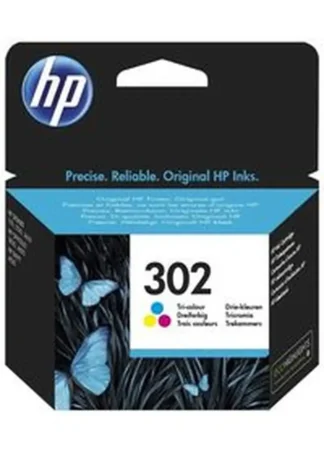 CARTUCHO TINTA ORIGINAL HP 302 TRICOLOR F6U65AE