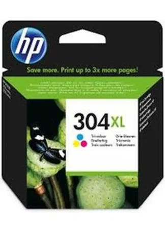CARTUCHO TINTA ORIGINAL HP 304XL TRICOLOR N9K07AE