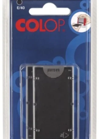 BLISTER 2 ALMOHADILLAS E60 NEGRO COLOP