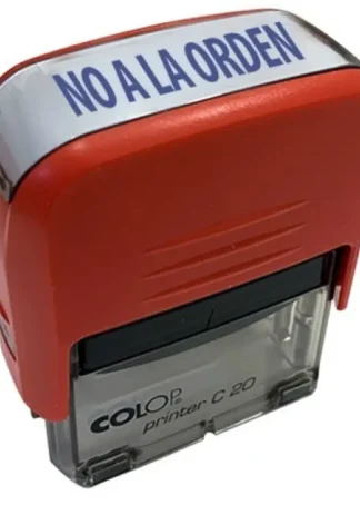 SELLO AUTOMATICO PRINTER C20 PALABRA NO A LA ORDEN