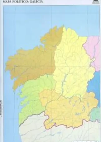 PAQ/50 MAPAS GALICIA POLITICO MUDOS