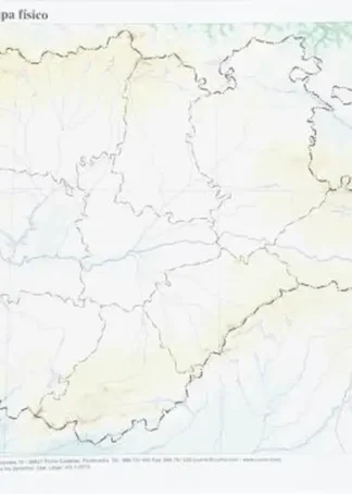 PAQ/50 MAPAS CASTILLA-LEON FISICO MUDOS