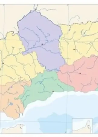 PAQ/50 MAPAS ANDALUCIA POLITICO MUDOS