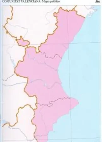 PAQ/50 MAPAS C.VALENCIANA POLITICO MUDOS