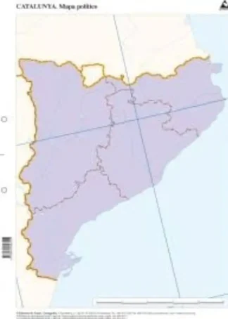 PAQ/50 MAPAS CATALUNYA POLITICO MUDOS
