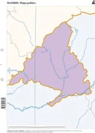 PAQ/50 MAPAS C.MADRID POLITICO MUDOS