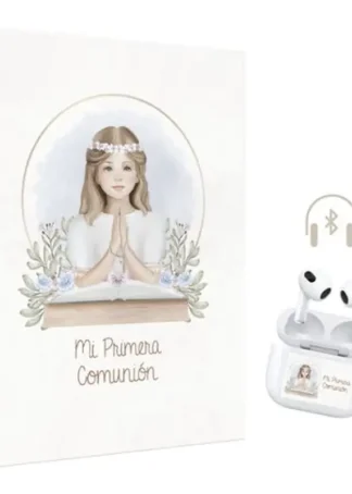 LIBRO COMUNION NIÑA ORLA + AURICULARES