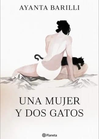 Una mujer y dos gatos