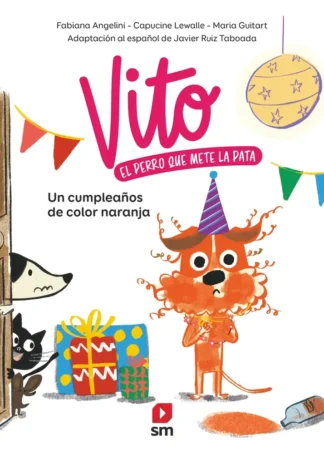 Un cumpleaños color naranja