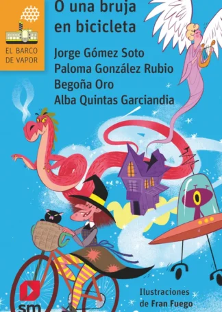 O una bruja en bicicleta
