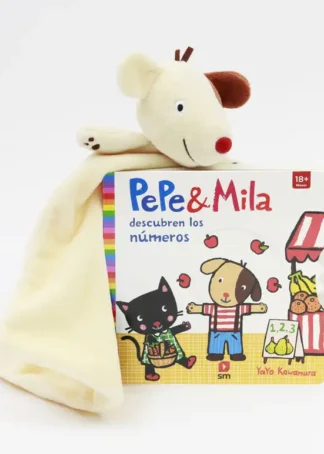 Pack con Doudou Pepe&Mila descubren los números