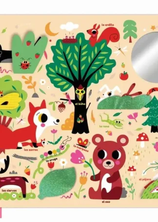 Mi tapiz de juego de los animales del bosque