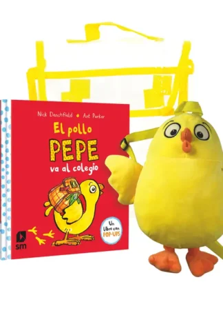 Pack de El pollo Pepe va al colegio