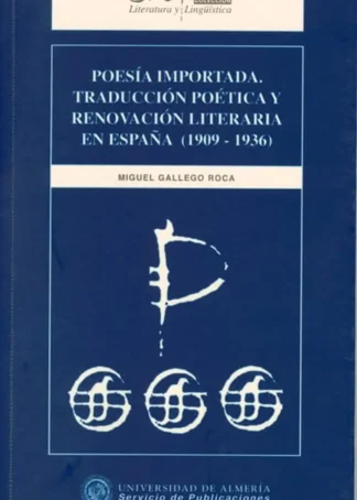 POESIA IMPORTADA. TRADUCCION POETICA A1