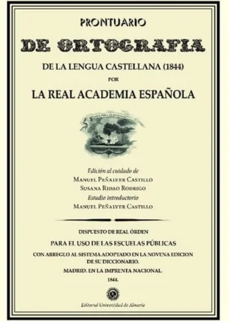 PRONTUARIO DE ORTOGRAFIA DE LA LENGUA B3