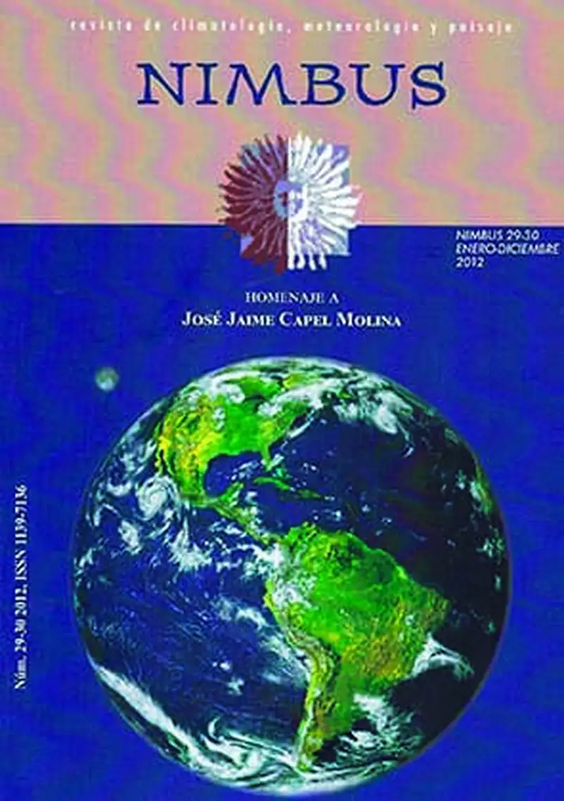 NIMBUS 29 Y 30 CLIMATOLOGIA METEREOL B3